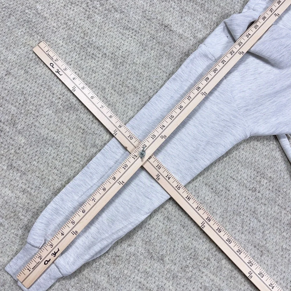 Varley Betsy Sweater Women Medium Gray Pullover Turtleneck Gym Lightweight‎